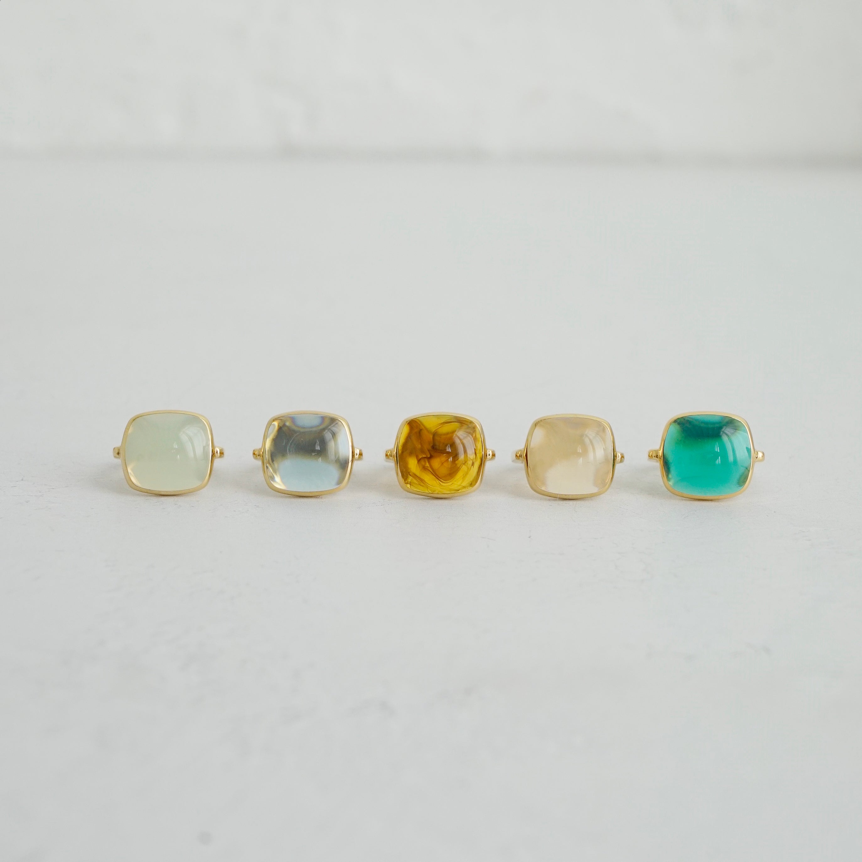 【新品】LUCAS JACK ドロップ型リング Lucas Jack Square Ring | Boutique Poppy